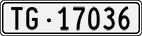 License plate of Switzerland, Cars