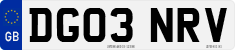 License plate of the United Kingdom, 2001 year system