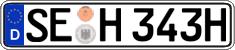 German license plate, Plates for oldtimers (type 
