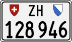 License plate of Switzerland, Cars