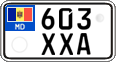 License plate of Moldova, Motorcycles (2015)
