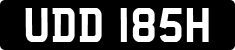 License plate of the United Kingdom, 1963 year system
