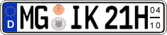 German license plate, Seasonal plates (Oldtimers)