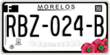 Morelos, Cars (AAA-000-A)