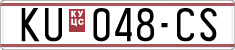 License plate of North Macedonia, Regular plates (1993)