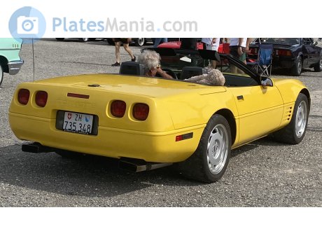 ZH 735348, Chevrolet Corvette