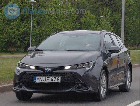 NJF 478, Toyota Corolla