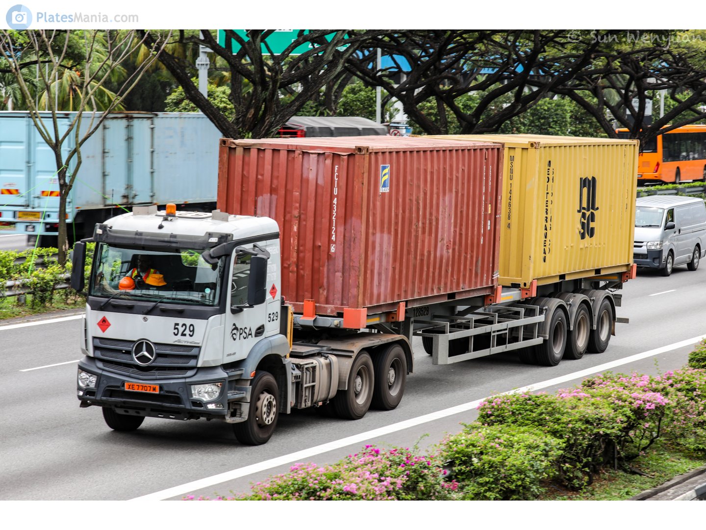 XE 7707 M, Mercedes-Benz Actros 3rd gen (MP4/MP5), 2011–