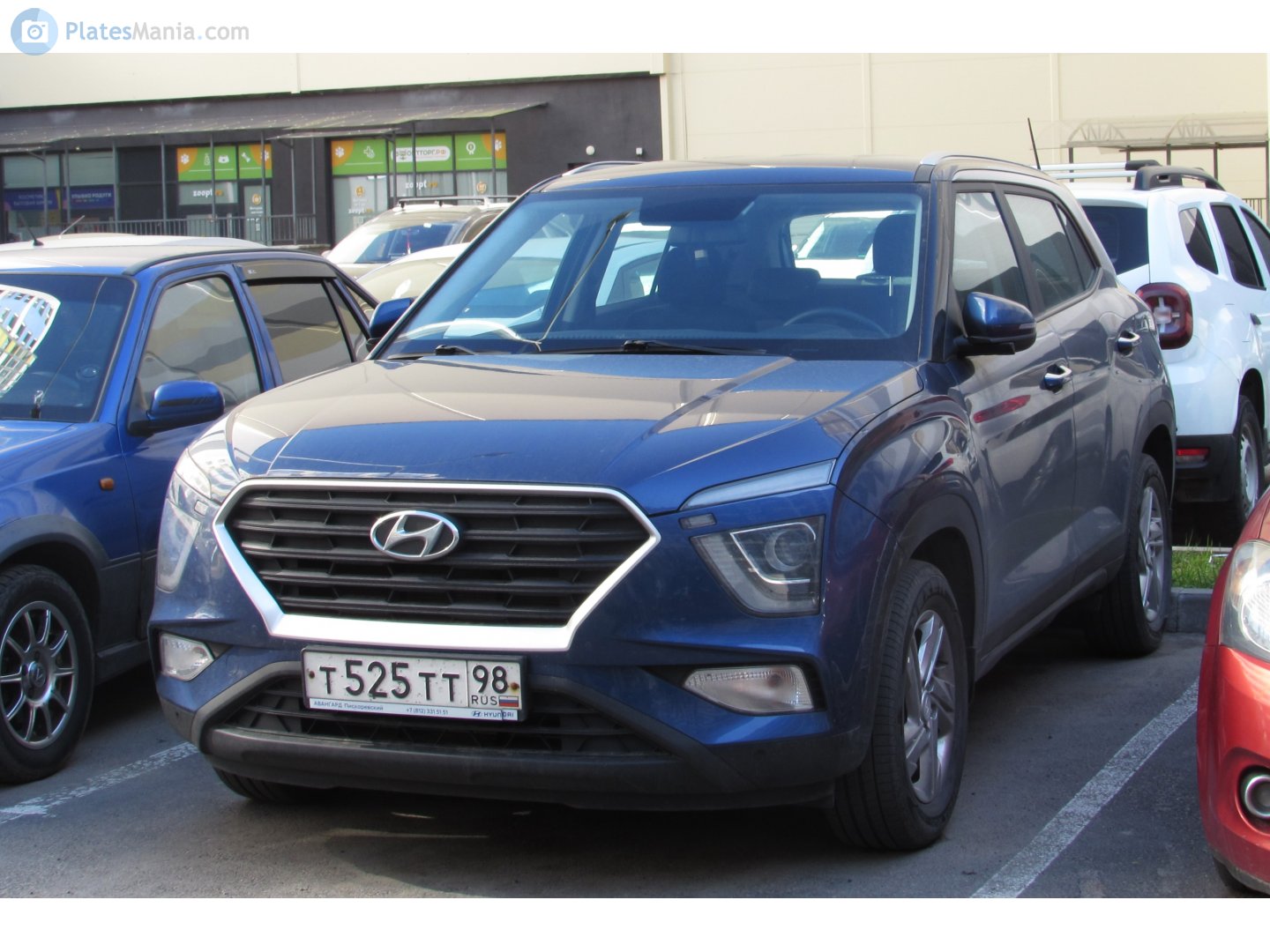 т 525 тт 98, Hyundai Creta 2nd gen (SU2), 2020–2024 (Solaris HC for RU-market since 2024)