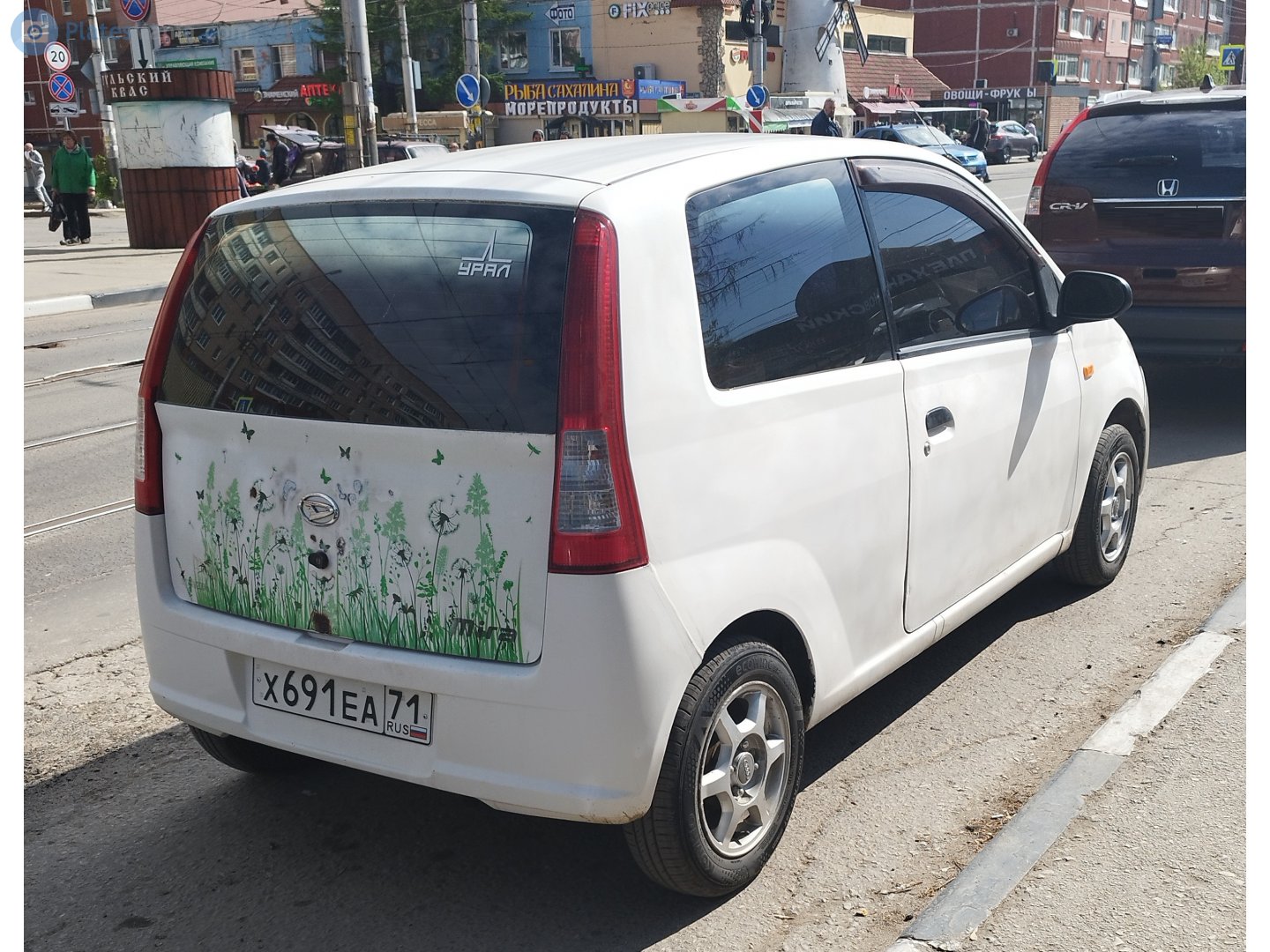 х 691 еа 71, Daihatsu Mira 6th gen 3-door Hatch (L250/L260), 2002–2006 (Friendmatic –2009)