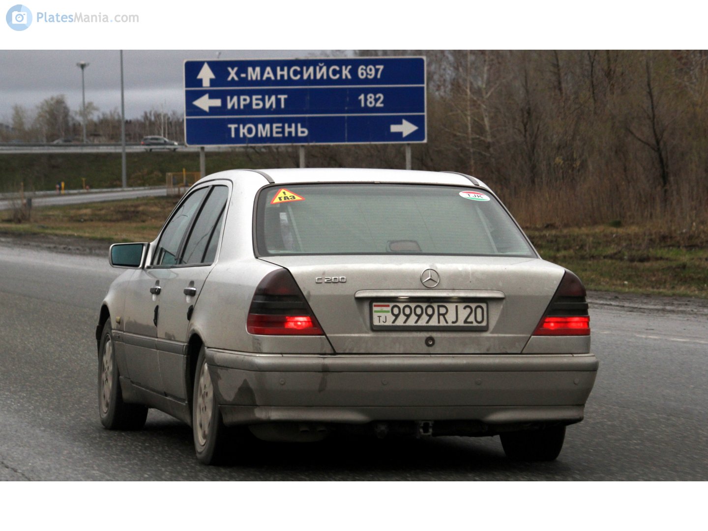 9999RJ20, Mercedes-Benz C-Klasse 1st gen Sedan (W202), 1993–2000