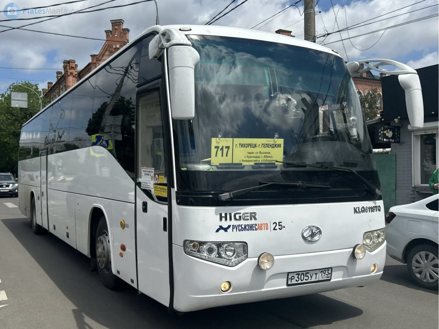 р 305 ут 193, Higer KLQ6119TQ 