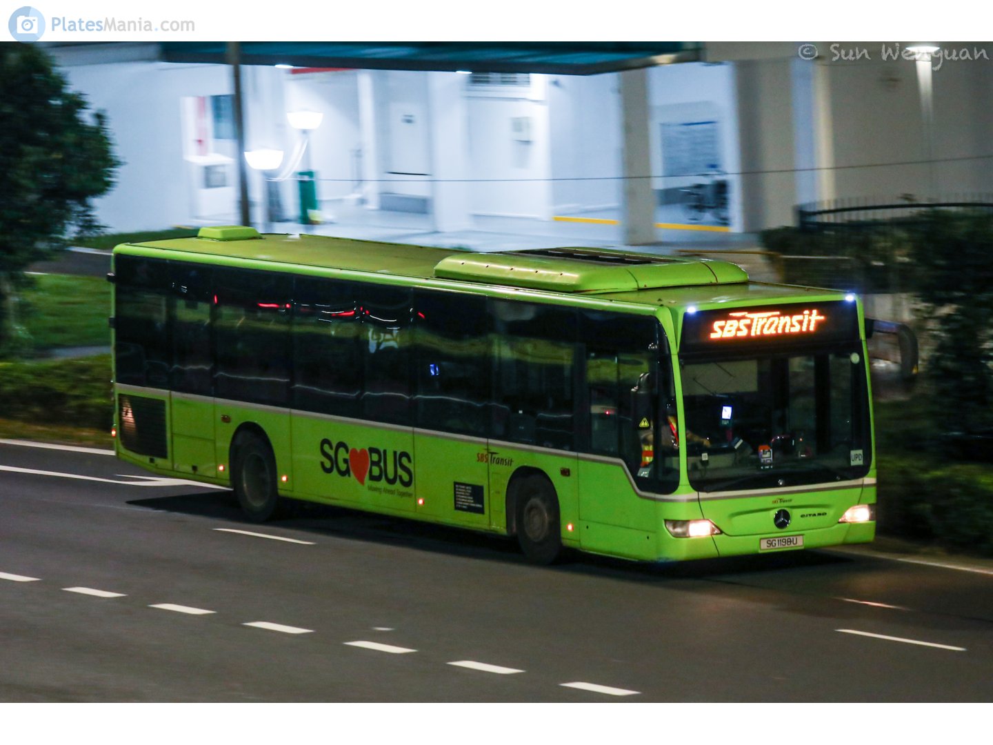 SG 1198 U, Mercedes-Benz Citaro 1st gen O530, facelift, 2006–2011
