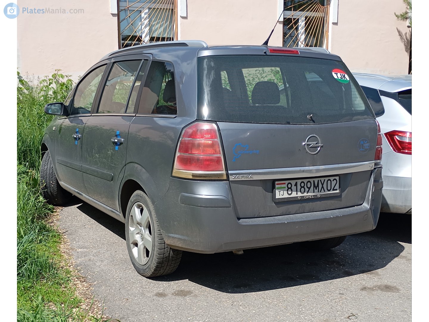 8189MX02, Opel Zafira 2nd gen (Family) (B; A05), 2005–2014
