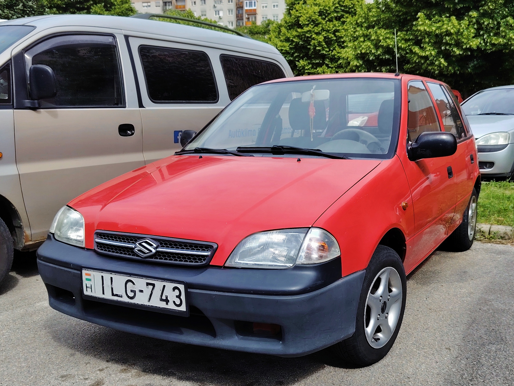 ILG-743, Suzuki Swift 2nd gen 5-door Hatch (SF), facelift, 1996–2004