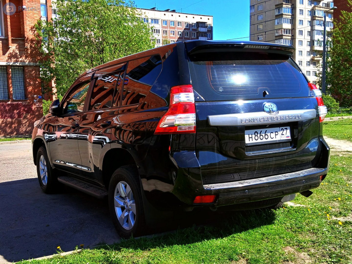 н 866 ср 27, Toyota Land Cruiser Prado 4th gen 5-door SUV (J150), 1st facelift, 2013–2017