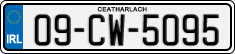 License plate of Ireland, Regular plates