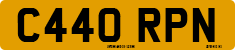 License plate of the United Kingdom, 1983 year system