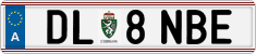 License plate of Austria, Regular plates