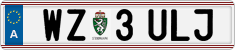 License plate of Austria, Regular plates