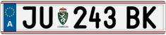 License plate of Austria, Regular plates
