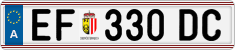 License plate of Austria, Regular plates