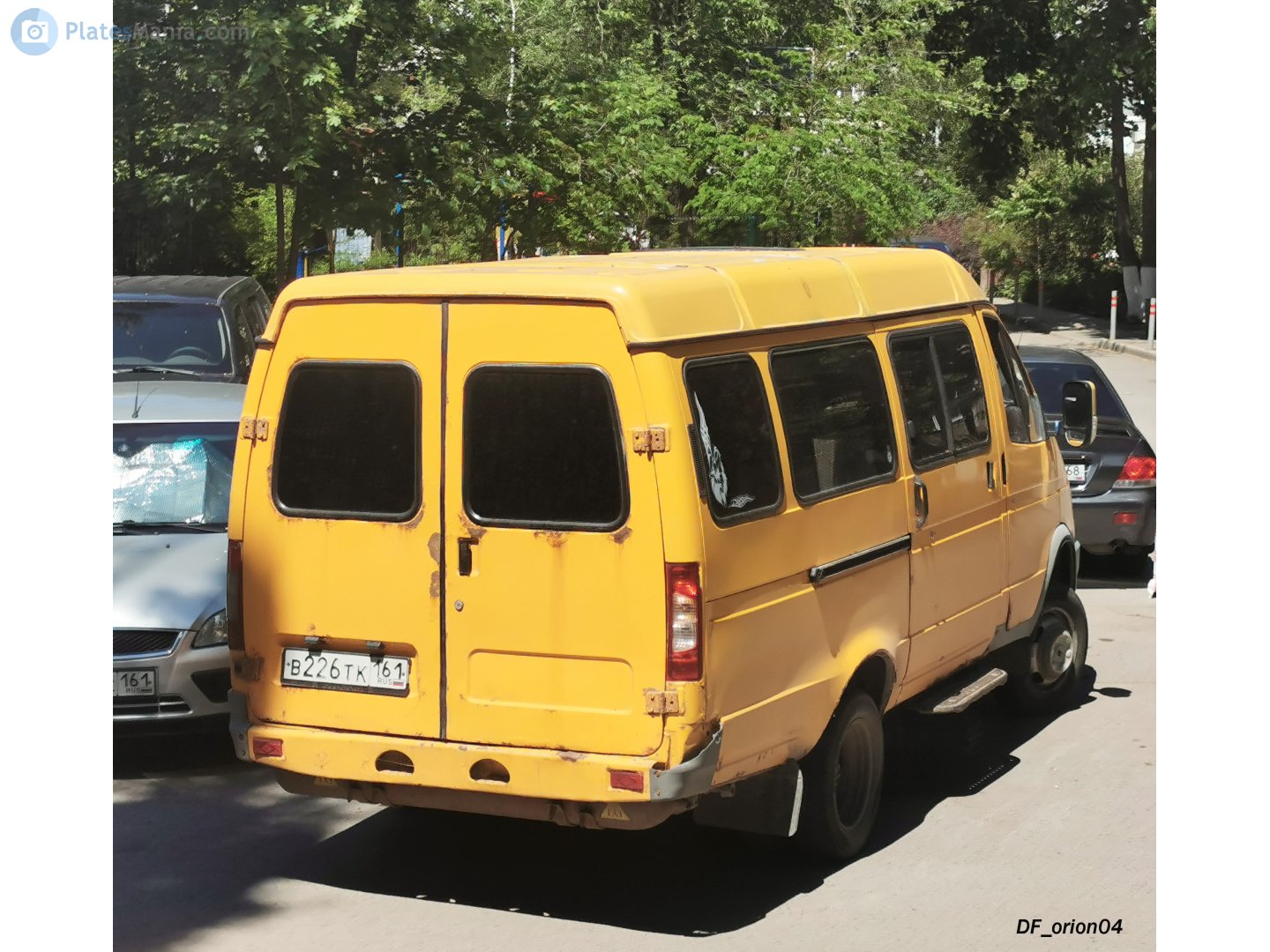 в 226 тк 161, GAZ 3221 ГАЗель 2-3221 Minibus, facelift, 2003–