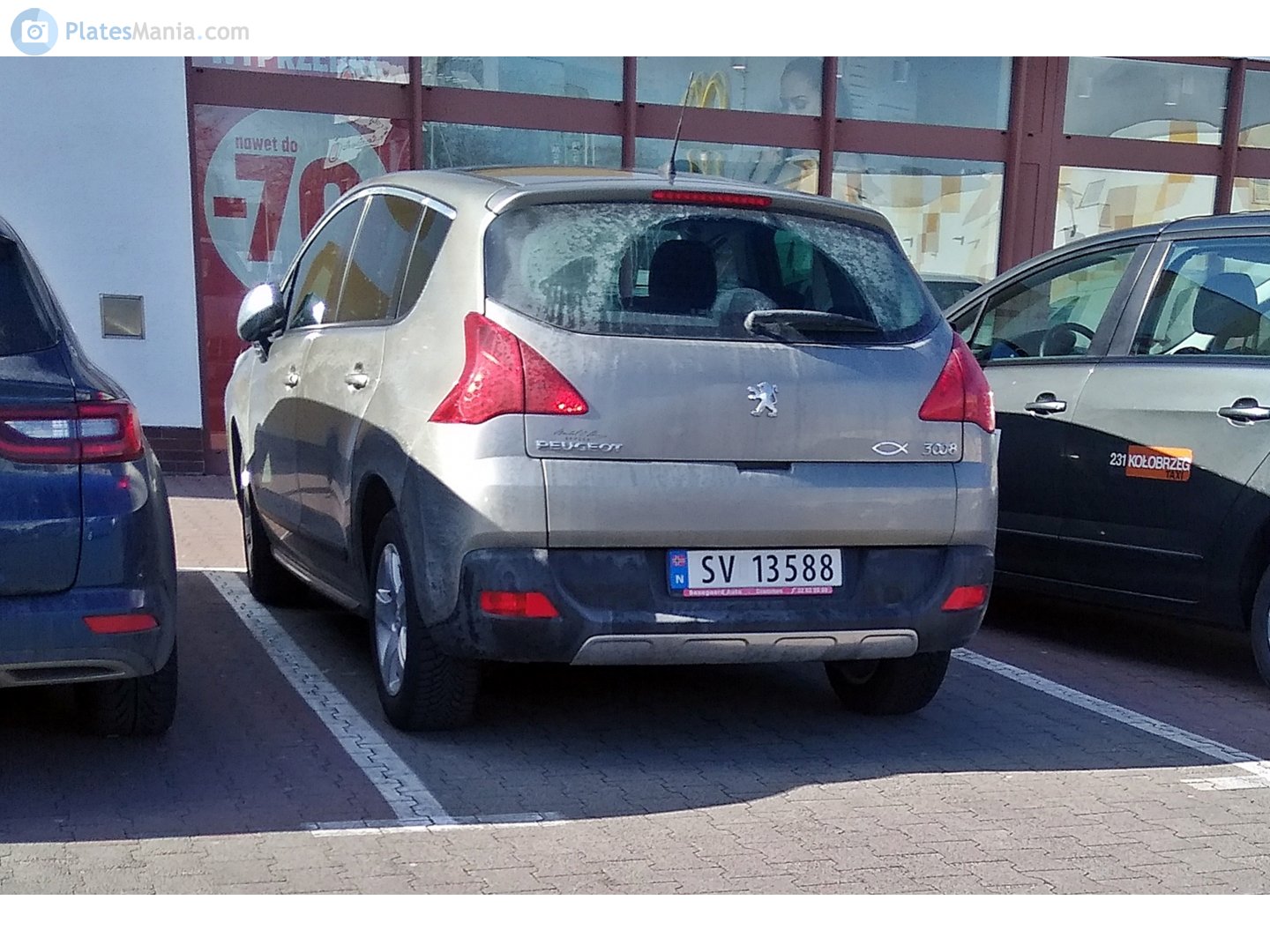 SV 13588, Peugeot 3008 1st gen (T84; Global-market), 2009–2013