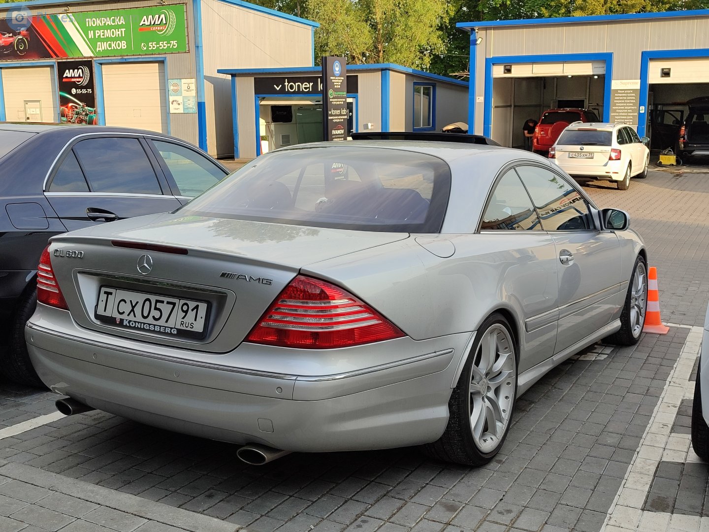 сх 057 91, Mercedes-Benz CL-Klasse 2nd gen (C215), 1999–2006