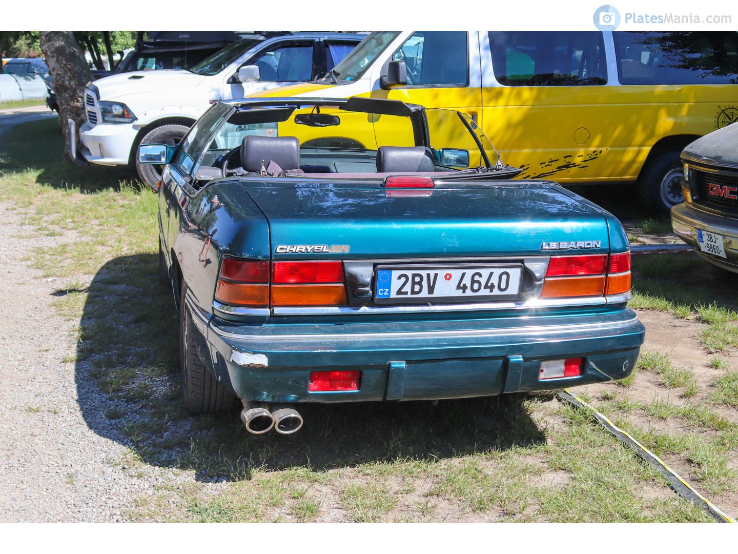 2BV 4640, Chrysler LeBaron 3rd gen Convertible, facelift, 1992–1995