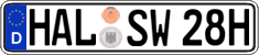 German license plate, Plates for oldtimers (type 
