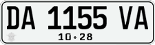 License plate of Indonesia, Regular plates
