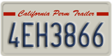 California, Trailers (1AB2345)