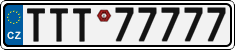 License plate of the Czech Republic, Vanity Plates