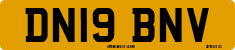 License plate of the United Kingdom, 2001 year system