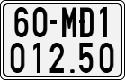 License plate of Vietnam, Specialty plates