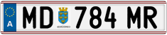 License plate of Austria, Regular plates