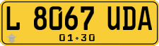 License plate of Indonesia, Commercial vehicles