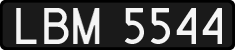 License plates of Poland, 1976 year system