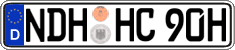 German license plate, Plates for oldtimers (type 