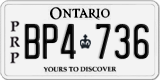 Ontario, PRP, Truck, Bus (AB1-234)