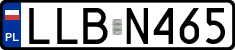 License plates of Poland, Regular car plates