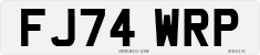 License plate of the United Kingdom, 2001 year system
