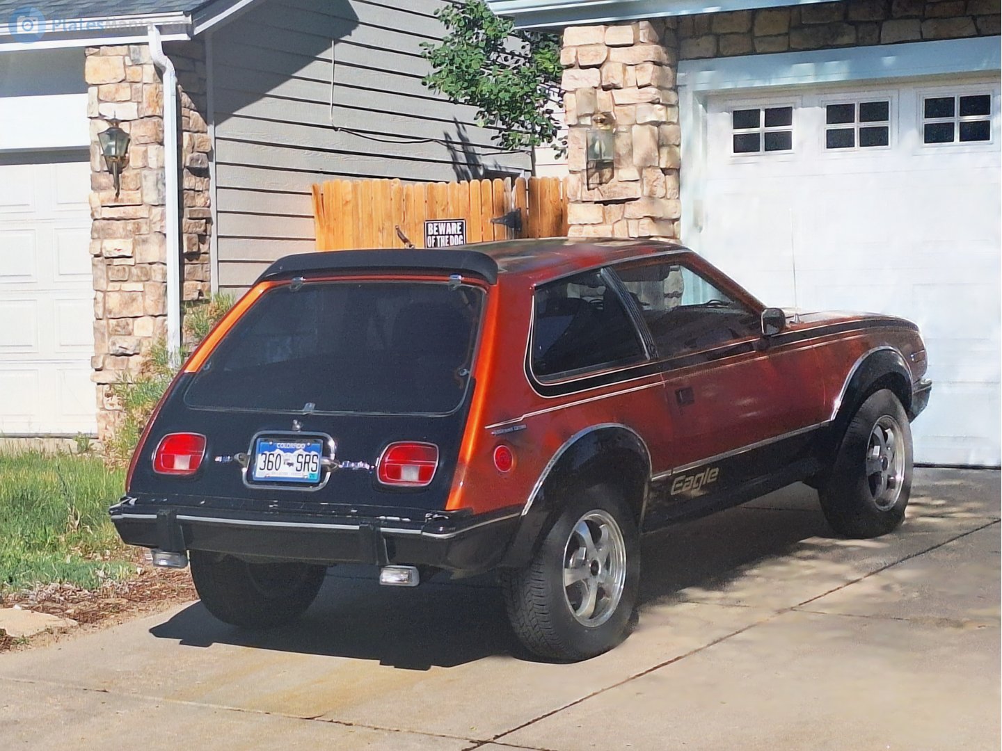360-SRS, AMC Eagle 1st gen (Kammback) 3-door Hatch, 1981–1982