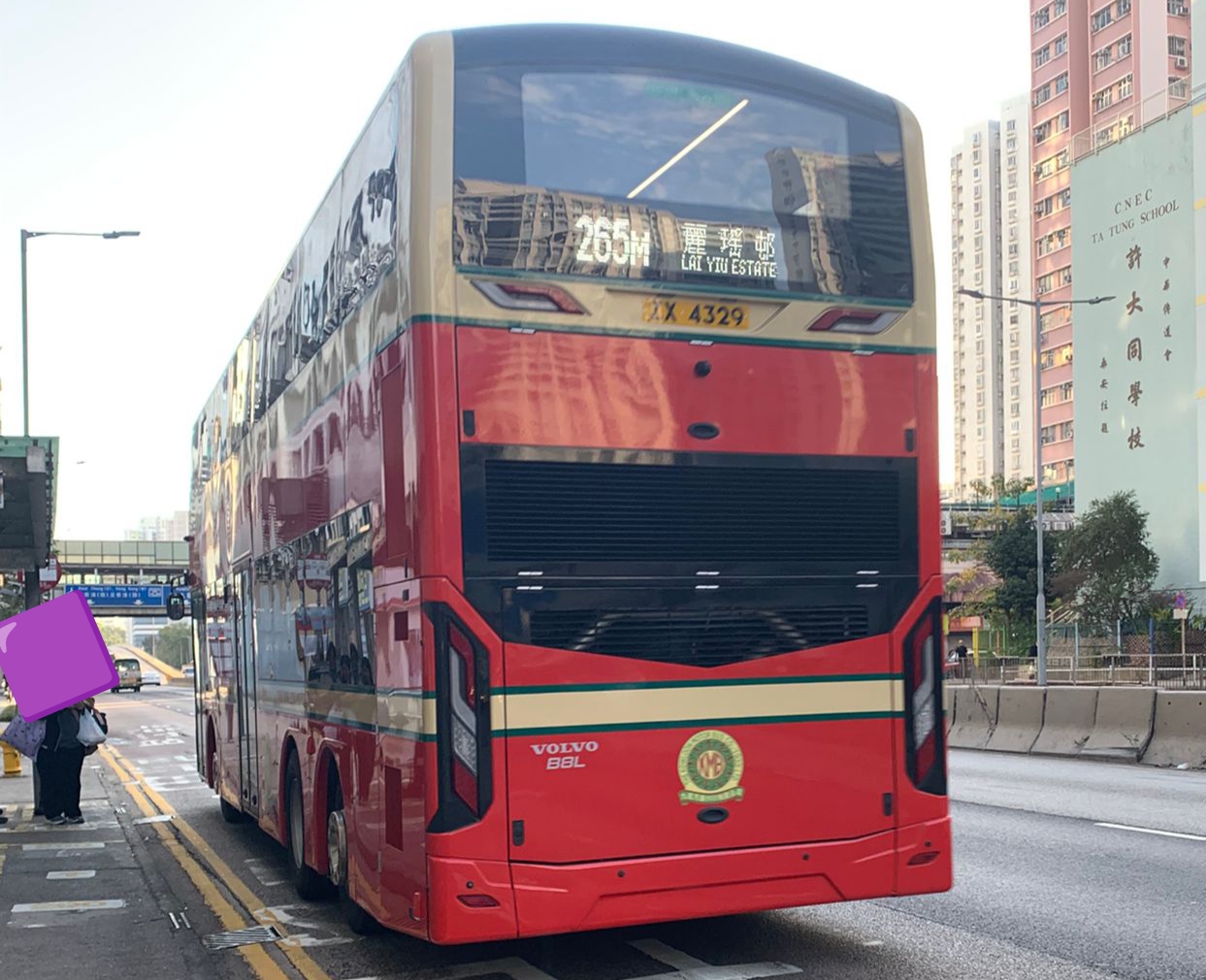 ZX 4329, Volvo B8L 