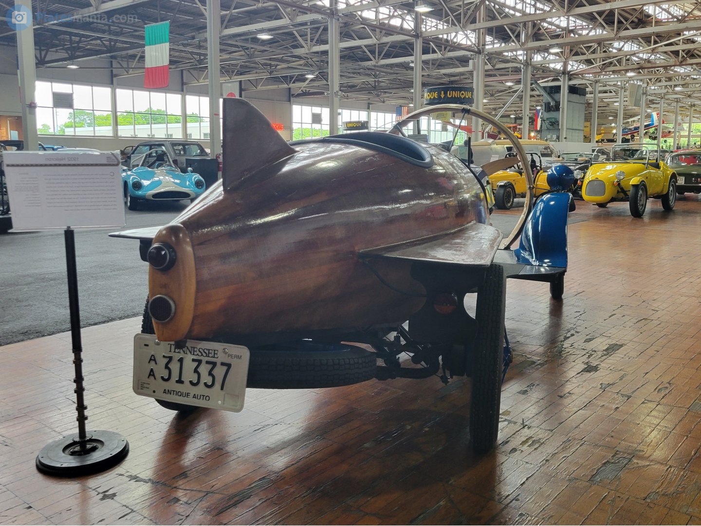 AA 31337, Home-made vehicle 