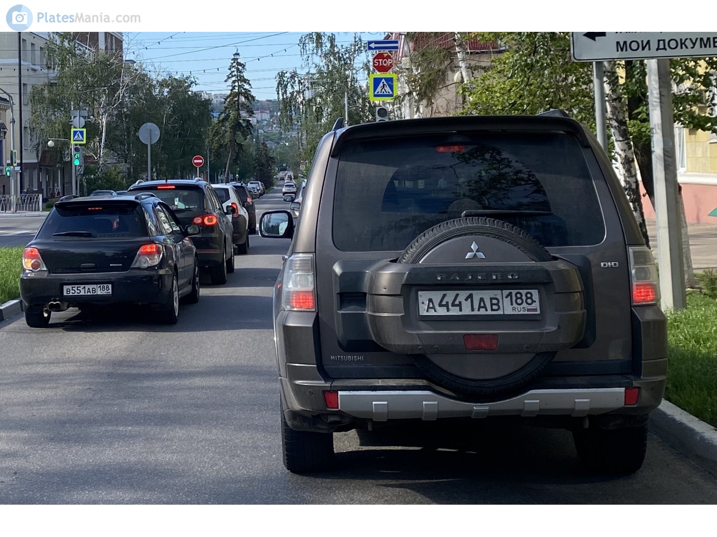 а 441 ав 188, Mitsubishi Pajero 4th gen 5-door SUV (V90/NS/NT/NW/NX), 2006–2021