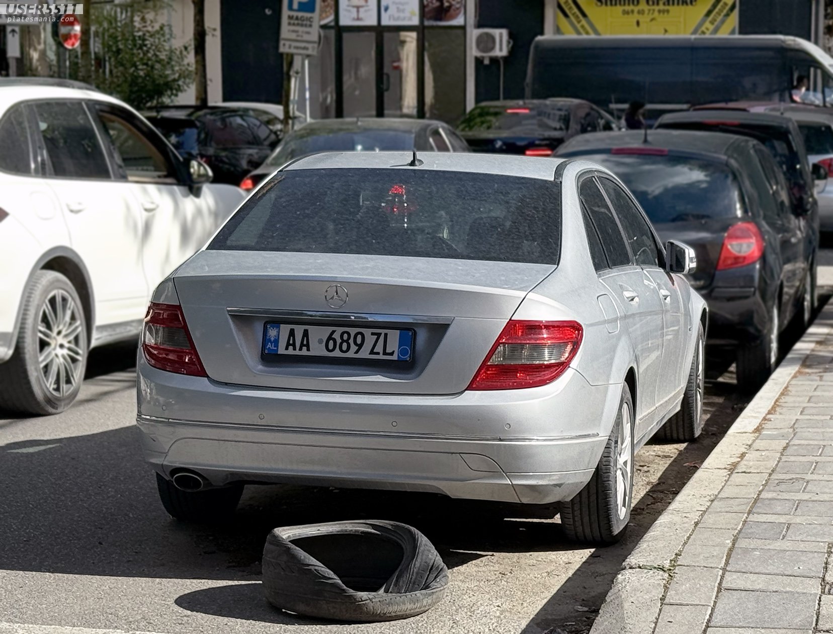 AA 689 ZL, Mercedes-Benz C-Klasse 3rd gen Sedan (W204), 2007–2015