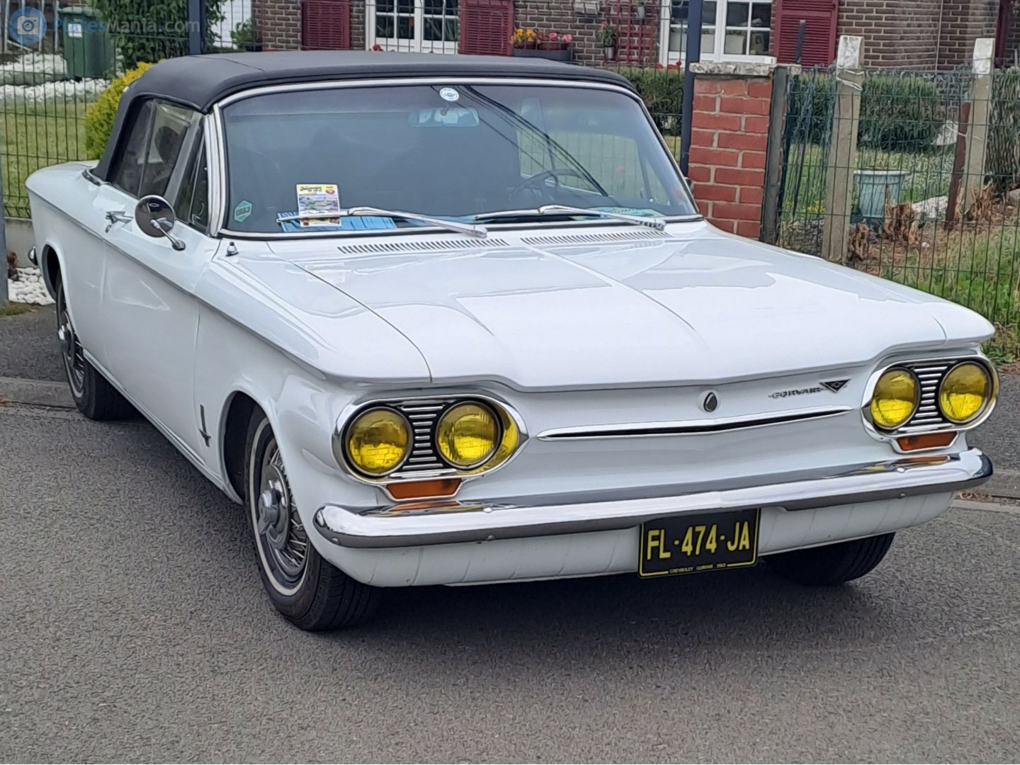 FL-474-JA, Chevrolet Corvair 1st gen 2-door Convertible (67; Z-body), 1961–1964