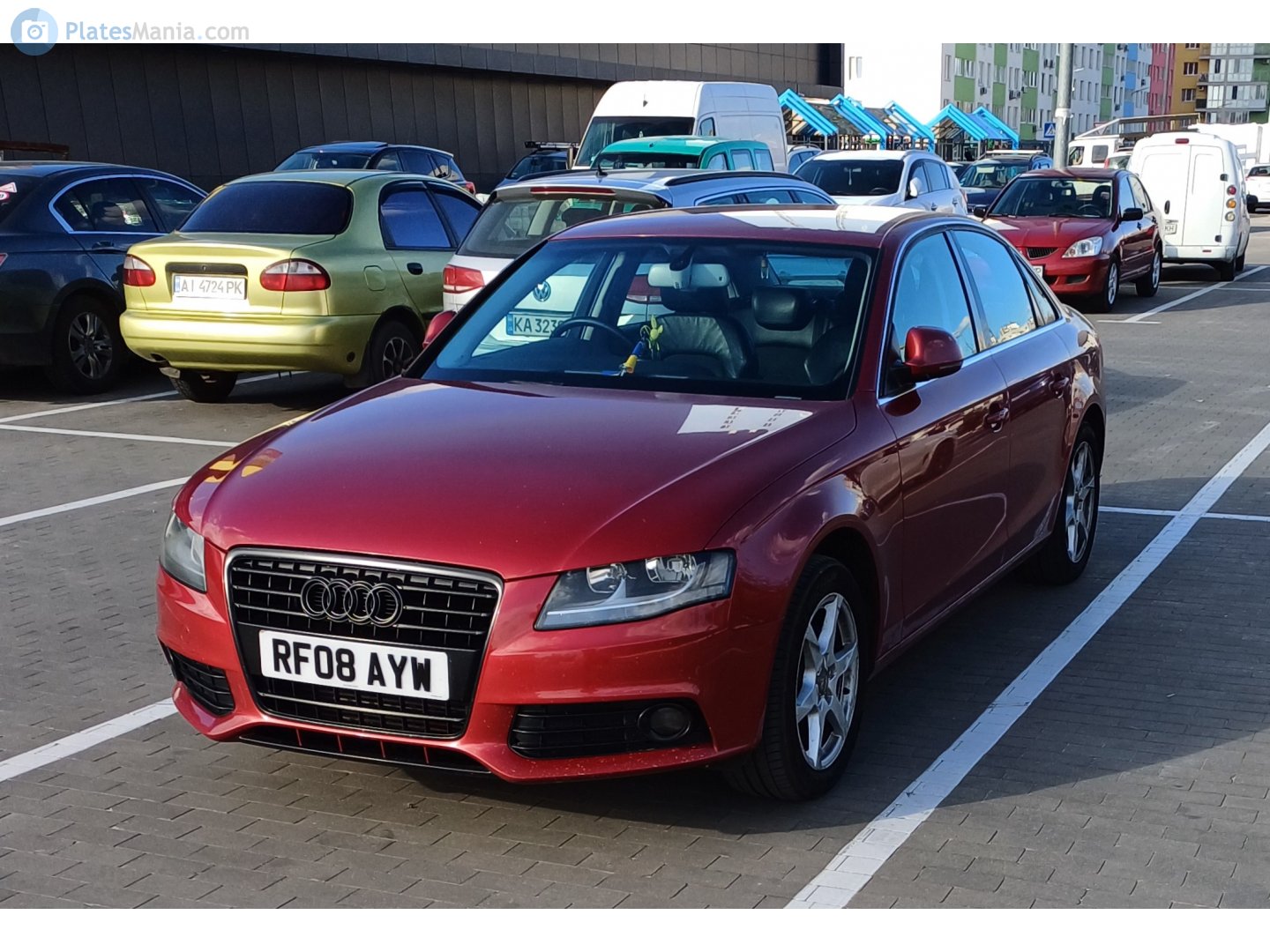 RF08AYW, Audi A4 4th gen Sedan (B8/8K2), 2007–2012